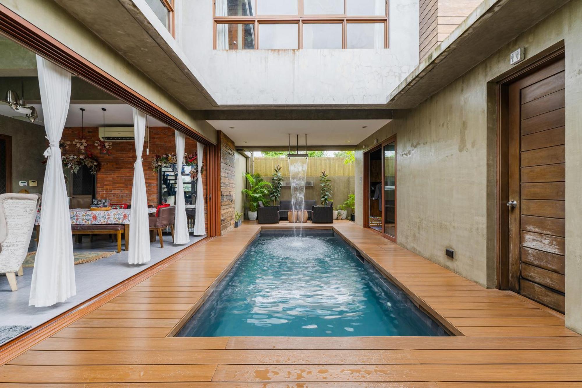 Isla Villa 1 Amazing Waterfall Pool House Near Beach, Bars & Restaurants Μακτάν Εξωτερικό φωτογραφία